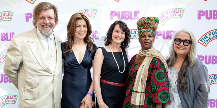 Photos: Renee Elise Goldsberry, Jelani Alladin, and More Turn Out for the Public Theater Public Works Gala Photo
